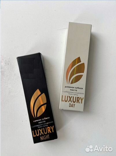 Зубная паста Night (ночная) и дневная (Day)
