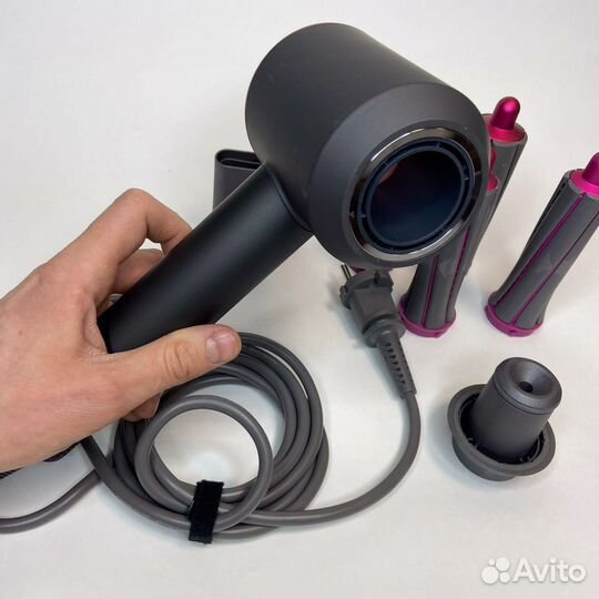 Фен Dyson Стайлер Красный