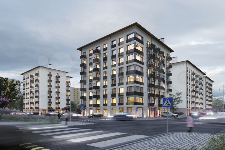 1-к. квартира, 37,8 м², 3/8 эт.