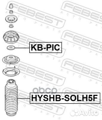 Пыльник амортизатора перед прав/лев hyshbso