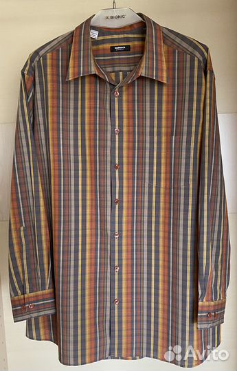 Винтажная рубашка Walbusch (Германия). Хлопок