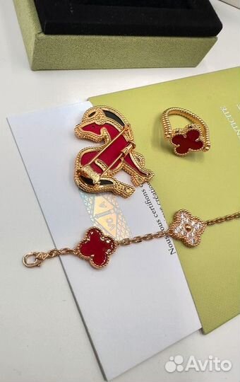 Брошь van cleef