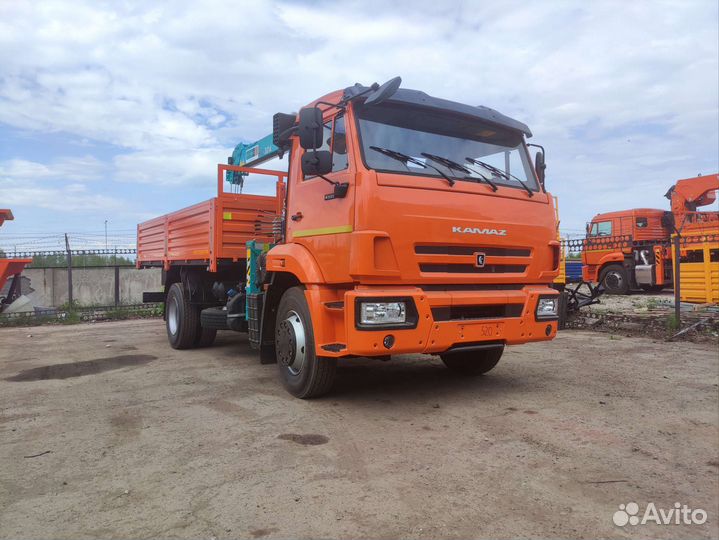 КамАЗ 43253 с КМУ, 2023