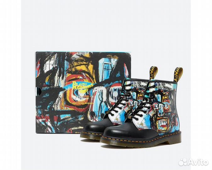 Dr. Martens x Jean-Michel Basquiat 1460 'Untitled'