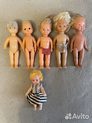 Куклы,пупсы. запчасти.Резиновые игрушки.СССР