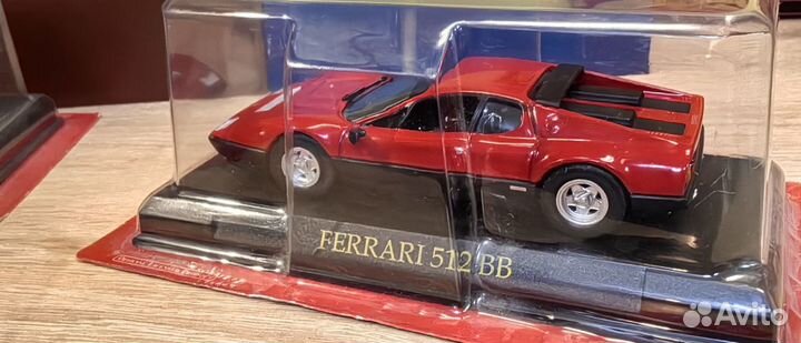 Модель машинки 1 43. Феррари ferrari 512 BB