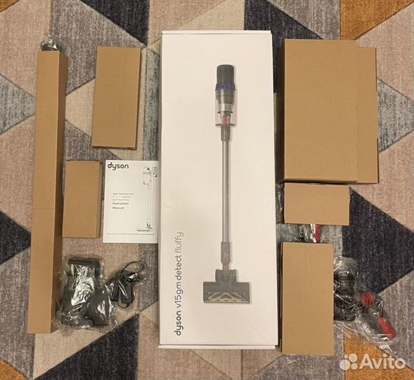 Пылесос Dyson V15,G5GR(Оригинальное качество)