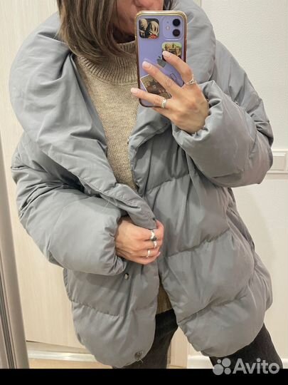 Пуховик женский утиный пух