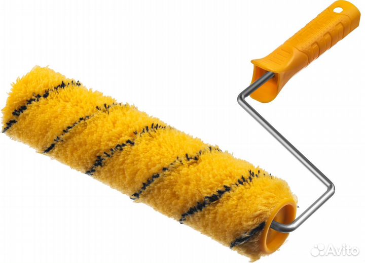 Малярный валик в сборе, полиакрил, все виды лкм