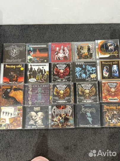 Рок диски CD и PM3