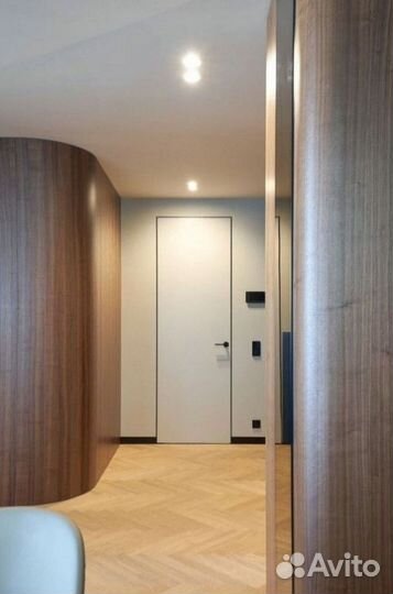 Скрытая межкомнатная дверь под покраску