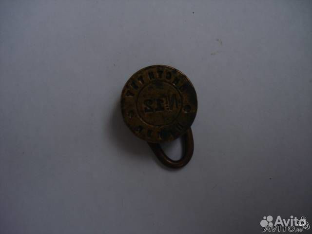 Латунный оттиск