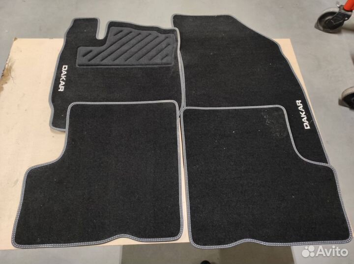 Ковры салона текстильные Renault Duster 2 