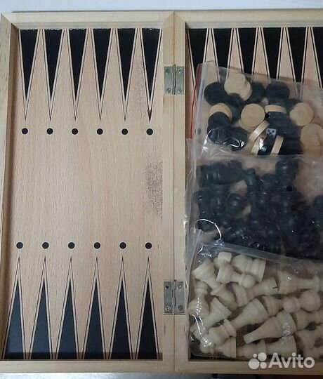 Шахматы и нарды новые