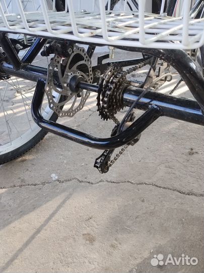 Электровелосипед трехколесный