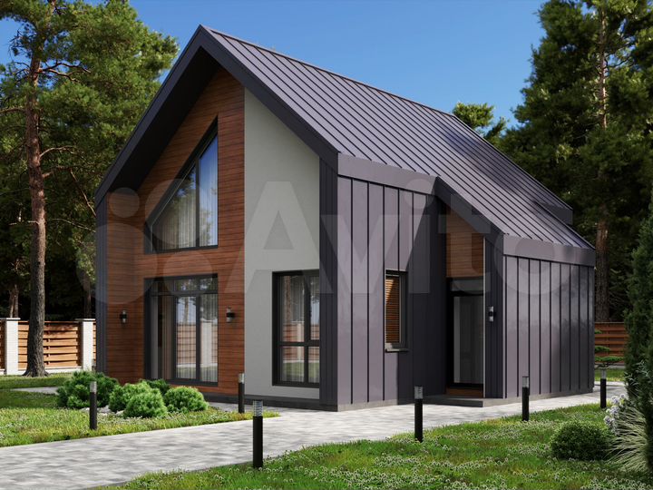 Дом 131 м² на участке 9 сот.