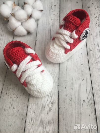 Пинетки кеды в подарочной упаковке