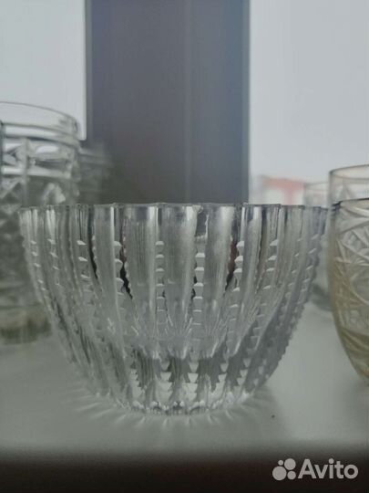 Рюмка хрустальная, стеклянная