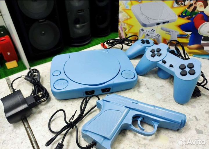 Игровая приставка dendy с пистолетом