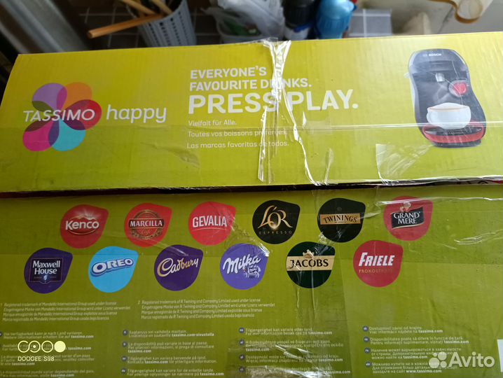 Кофемашина Bosch tassimo happy 1003