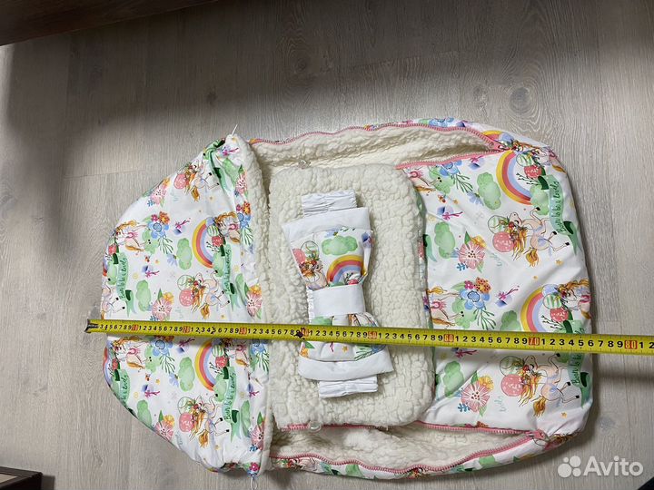 Зимний конверт в коляску