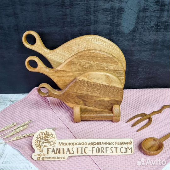 Набор разделочных досок дуб