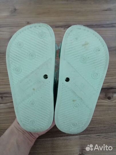 Сандалии резиновые