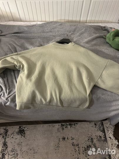 Свитшот Зеленый Оливковый Пастельный