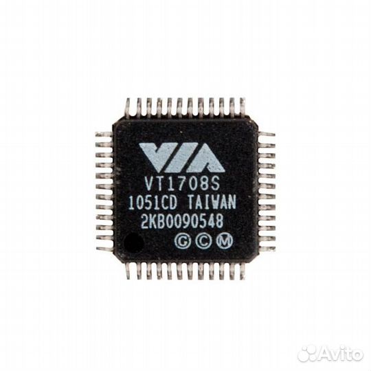 Аудиочип VT1708S QFP-48 с разбора VT1708S, б/у