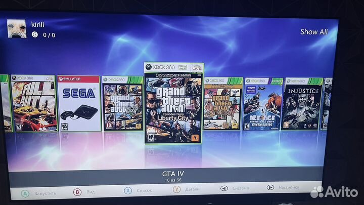 Xbox 360 прошивка 60 игр