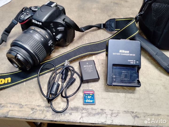 Зеркальный фотоаппарат nikon d5100