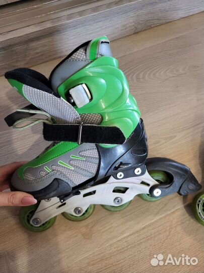 Роликовые коньки детские раздвижные