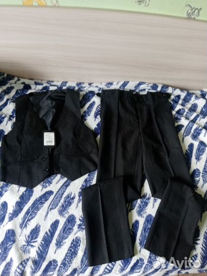 Школьный костюм для мальчика 140