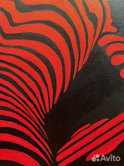 Картина акрилом на холсте