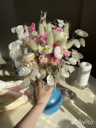 Букет цветов из сухоцветов