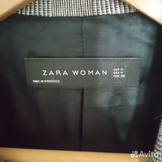 Пиджак женский zara 46 шерсть