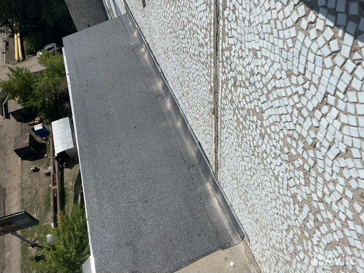 Ремонт балконых козырьков