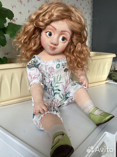 Интерьерная кукла Манюня, рост 58 см