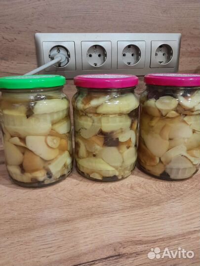 Грибы, соленья