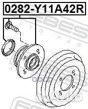 Ступица задняя 0282-Y11A42R Febest