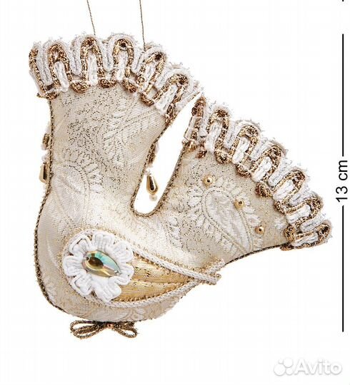 Кукла подвесная Птица Гамаюн золотая A2189126