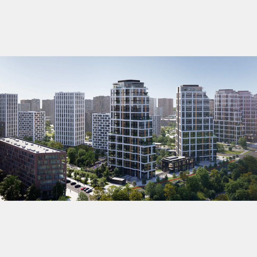 2-к. квартира, 98,6 м², 21/22 эт.