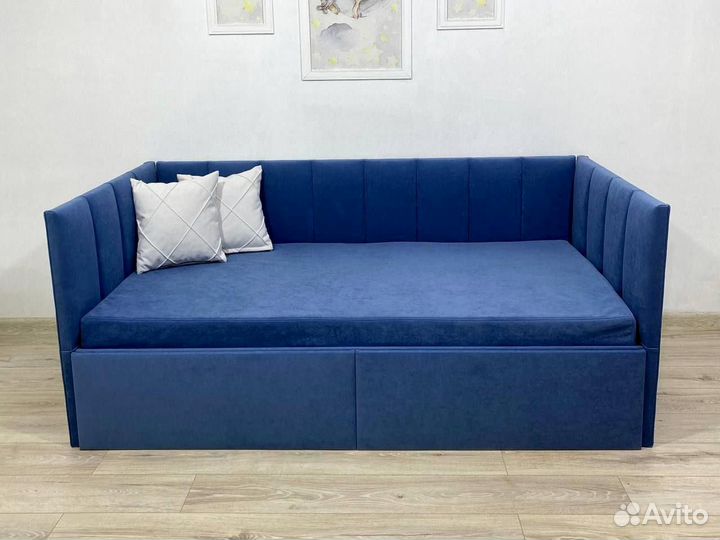 Кровать детская мягкая 160 см