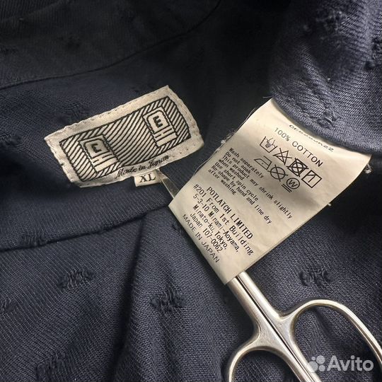 Куртка Cav Empt Distressed Cotton Blue оригинал