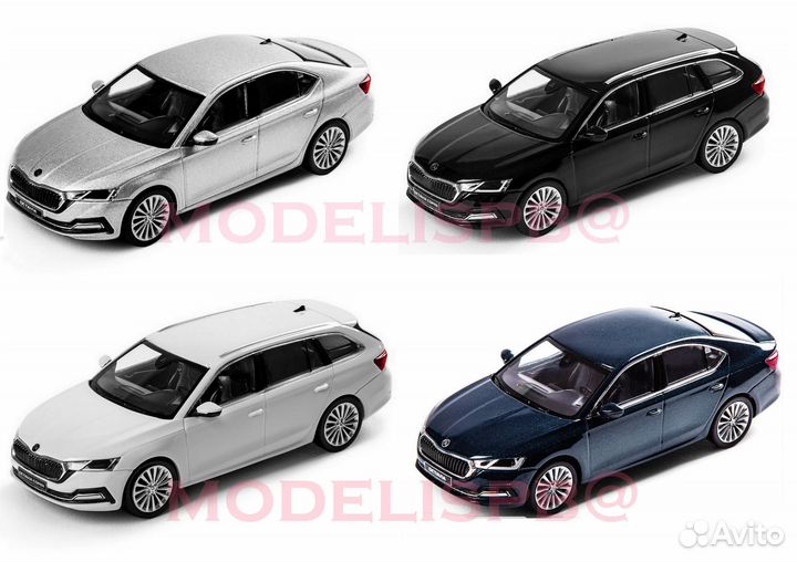 1/43 Skoda- Octavia A8 Norev 2021/Superb III 2015