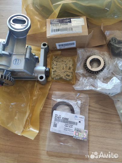 Переделка масляного насоса с 2,4 на 2,0 g4kd