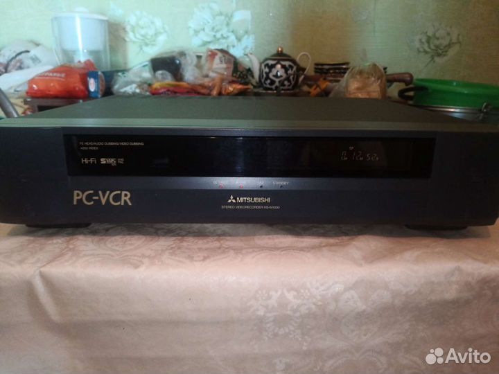 Видеомагнитофон mitsubishi HS-M1000G HI-FI S-VHS