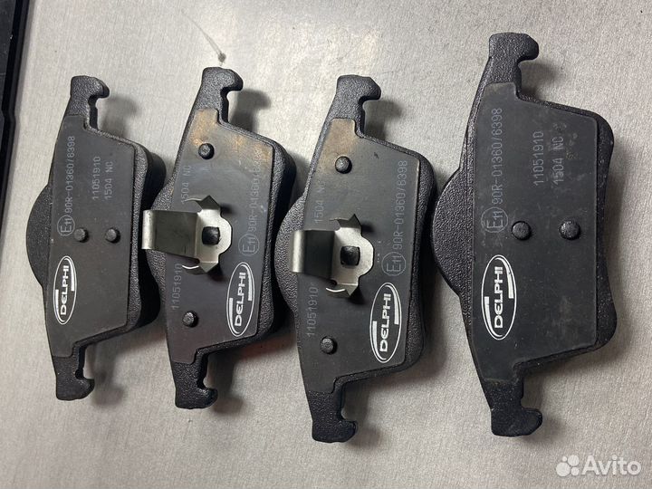 Колодки тормозные задние volvo s60 s70 xc90 s80