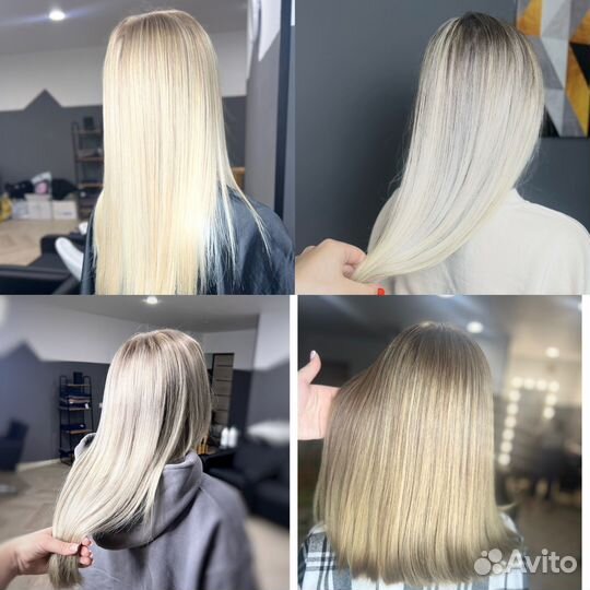 Сложное окрашивание волос airtouch,баллаяж