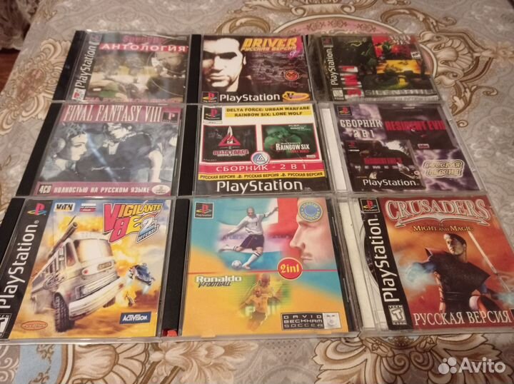 Игры диски ps1